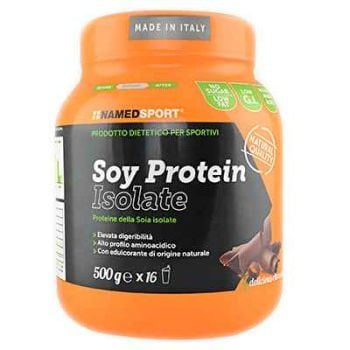 Named Sport Soy Protein Isolate Delicious Chocolate Integratore Proteico 500 G