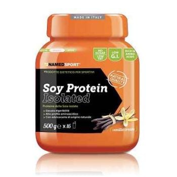 Named Sport Soy Protein Isolate Vanilla Cream Integratore Proteico 500 G