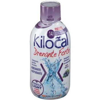 Kilocal Linea Drenante Forte Integratore Alimentare Depurativo 500 Ml Mirtillo