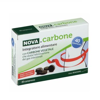 Nova Carbone Vegetale 40 Compresse