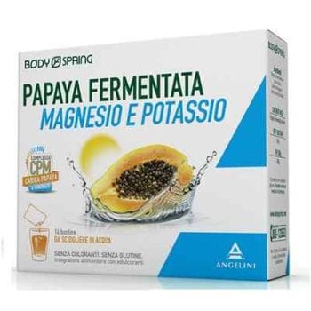 Energya Papaya Magnesio E Potassio Integratore Sali Minerali 14 Bustine