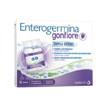 Enterogermina Gonfiore 10 Bustine Bipartite