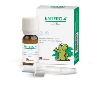 Entero 4 Gocce Integratore Di Probiotici 8 Ml + Siringa Dosatrice - Farmaciauno.it