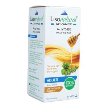 Lisonatural Advance Adulti Sciroppo Tosse Secca E Grassa 180 G - Farmaciauno.it