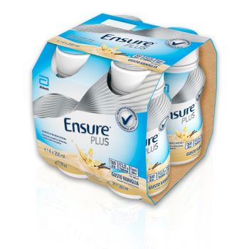 Ensure Plus Alimento A Fini Medici Speciali Ipercalorico Vaniglia 4X200Ml - Farmaciauno.it