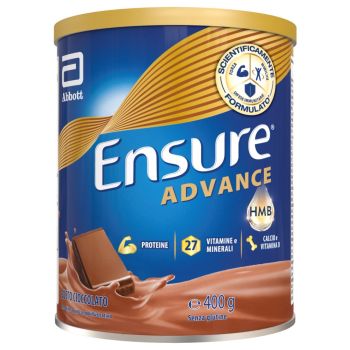 Ensure Advance Formula Nutrivigor Integratore Alimentare Proteico Cioccolato 400G - Farmaciauno.it