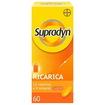 Supradyn Ricarica Integratore Di Vitamine, Sali Minerali E Coenzima Q10 60 Compresse Rivestite - Farmaciauno.it