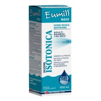 Eumill Naso Soluzione Isotonica Spray Adulti Bambini +36 Mesi 100 Ml - Farmaciauno.it