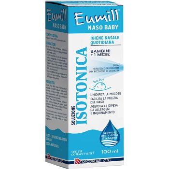 Eumill Naso Baby Soluzione Isotonica Spray Bambini +1 Mese 100 Ml - Farmaciauno.it