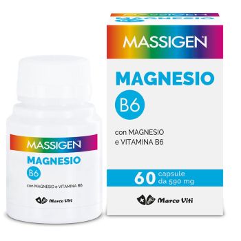 Massigen Magnesio B6 Integratore 60 Capsule - Farmaciauno.it