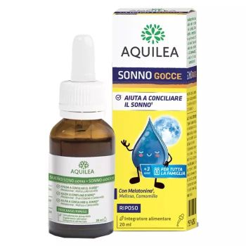 Aquilea Sonno Gocce Integratore Rilassante 20 Ml - Farmaciauno.it