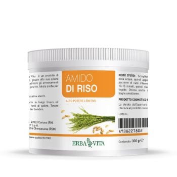 Erba Vita Amido Di Riso Per Uso Esterno Barattolo 300 G
