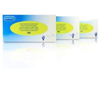 Alvita Guanti In Lattice Monouso Non Sterili Misura M 100 Pezzi