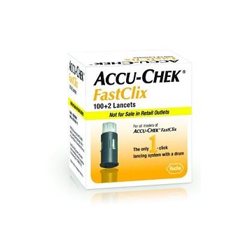 Accu-Chek Fastclix Lancette Pungidito 100+2 Pezzi