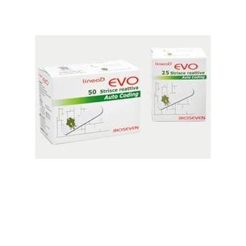 Linea D Evo Glicemia 50 Strisce Rettive