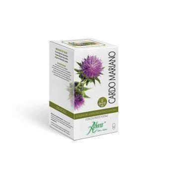 Aboca Cardo Mariano Concentrato Totale Integratore Fegato 50 Opercoli