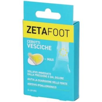 Zetafoot Cerotto Idrocolloidale Vesciche 6 Pezzi