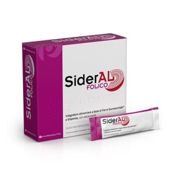 Sideral Folico 30Mg Integratore Di Ferro E Vitamine 20 Stick Pack