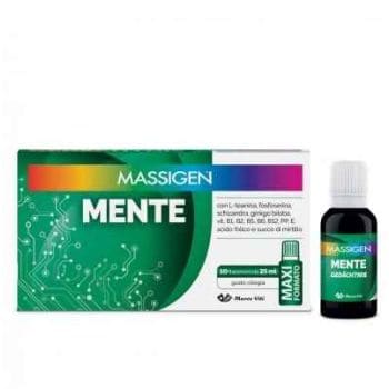 Marco Viti Farmaceutici Massigen Mente 10 Flaconi Da 25 Ml