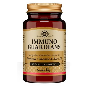 Solgar Immuno Guardians Integratore Di Probiotici E Vitamine 30 Capsule