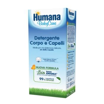 Humana Baby Care Detergente Corpo&Capelli 300 Ml