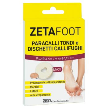 Zeta Foot Paracalli Tondi E Dischetti Callifughi 17 Pezzi