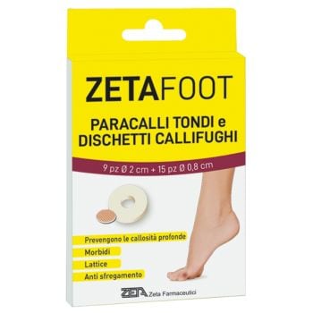 Zeta Foot Paracalli Tondi E Dischetti Callifughi 24 Pezzi