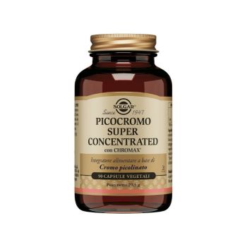 Solgar Picocromo Super Concentrato Integratore Antiglicemico 90 Capsule