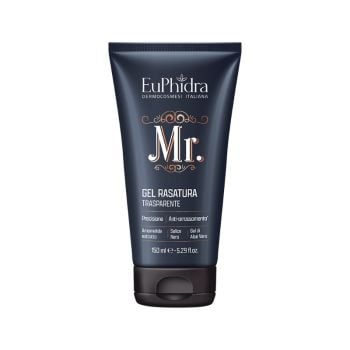 Euphidra Mr. Gel Rasatura Barba Trasparente Anti-Arrossamento 150 Ml