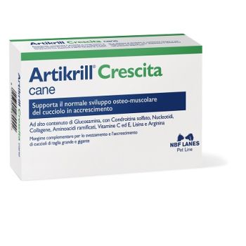 Artikrill Crescita Mangime Complementare Cane 30 Compresse