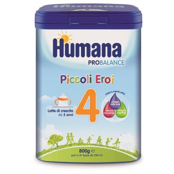HUMANA 4 PROBALANCE LATTE DI CRESCITA IN POLVERE 800G