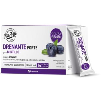 DR VITI DRENANTE FORTE MIRTILLO 28 STICK PACK SENZA ZUCCHERI