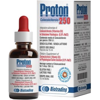 PROTON 250 GOCCE INTEGRATORE PER COLICHE NEONATALI E GONFIORE ADDOMINALE