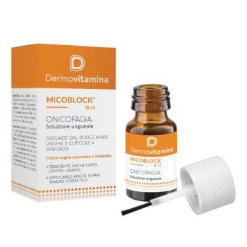 DERMOVITAMINA MICOBLOCK ONICOFAGIA SMALTO AMARO ANTI-MANGIA UNGHIE