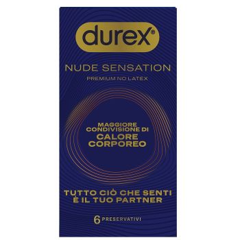 DUREX NUDE SENSATION PRESERVATIVI SOTTILI 6 PEZZI