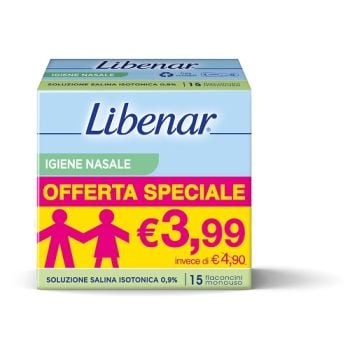LIBENAR SOLUZIONE ISOTONICA STERILE 15 FLACONCINI