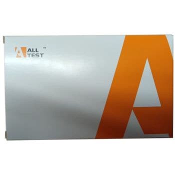 Test Rapido Alltest Striscia Test Alcolimetrico Autodiagnostico Determinazione Semi-Quantitativa Alcol Nella Saliva