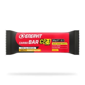 enervit c2 1 carbo bar sodio salty peanut butter 45 g 950404095l
