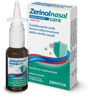 ZERINOL NASAL CARE SPRAY NASALE 30 ML - DISPOSITIVO MEDICO CLASSE IIA