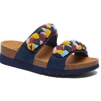 CALZATURA NICE MICROFIBRE+BEADED BRIDE W NAVY BLUE/MULTI 37 - DISPOSITIVO MEDICO CLASSE I