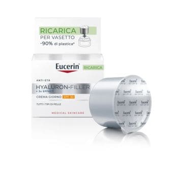Eucerin Hyaluron-Filler + 3X Effect Crema Giorno Spf30 Ricarica 50 Ml