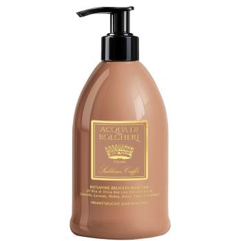 Acqua Di Bolgheri Toscana Sublime Caffe' Bio Sapone Delicatomani Viso 500 Ml