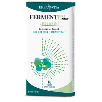 Fermentflor Pro Boulardii 15 Capsule Gastro-Resistenti Da 550 Mg