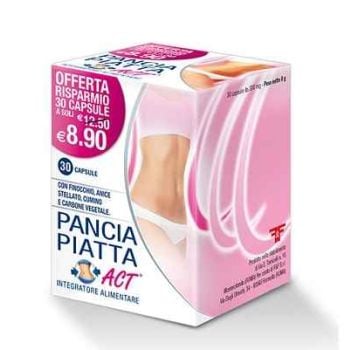 Pancia Piatta Act Integratoretransito Intestinale 30 Capsule
