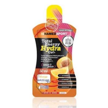 Namedsport Srl Named Sport - Total Energy Hydra Gel Limone/Pesca 50Ml