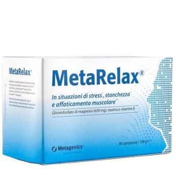 Metagenics Metarelax New Integratore Alimentare 90 Compresse