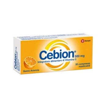 Cebion Arancia Integratore Di Vitamina C 20 Compresse Masticabili