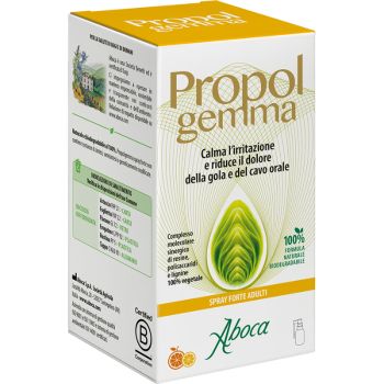 Aboca Propolgemma Spray Forte Adulti Irritazione Cavo Orale 30 Ml