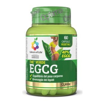 Optima Colours Of Life The Verde Egcg Integratore Drenante 60 Capsule