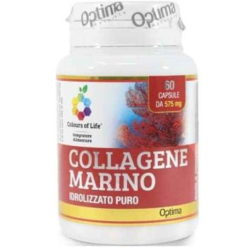 Optima Colours Of Life Collagene Marino Idrolizzato 60 Capsule 575 Mg